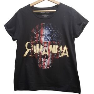 Rihanna T Shirt Hard Rock Cafe Artist Spotlight New York Music Size L